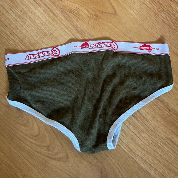 Aussiebum RARE Olive Green Classic Briefs XL 36-38 - Picture 2 of 5